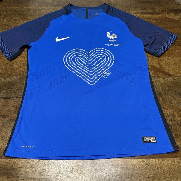 Nike France And Italy Legends Game Jersey Adil Rami Bastille Day June2016 RARE